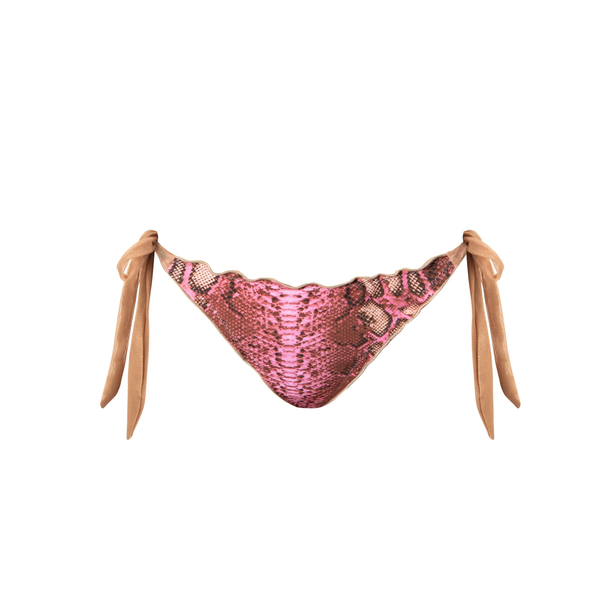 Ibiza Rosa Bikinihose mit Animalprint Sara Cap Martinet